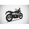 ZARD Limited Edition HIGH MOUNT Exhaust for Triumph Street Scrambler ZARD Limited Edition HIGH MOUNT Exhaust for Triumph Street Scrambler